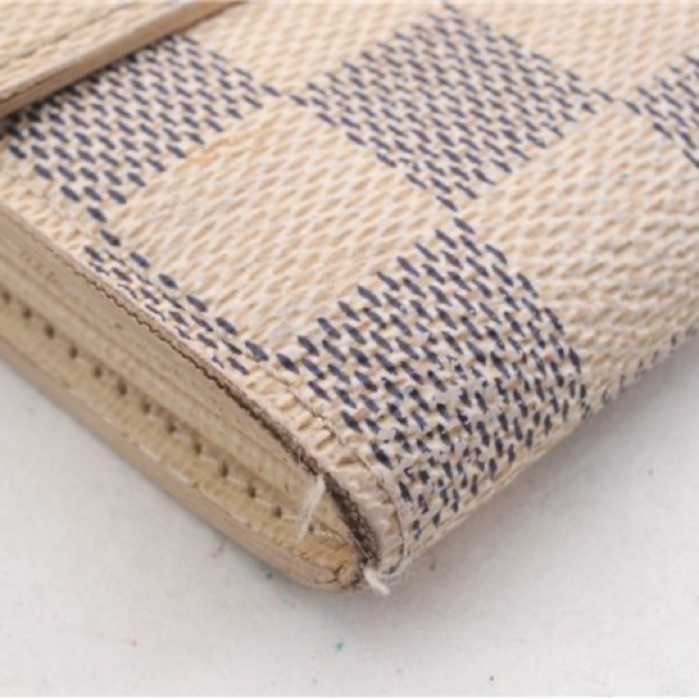 Auth Louis Vuitton Damier Azur Portef euille Sarah Long Wallet - Picture 7 of 16